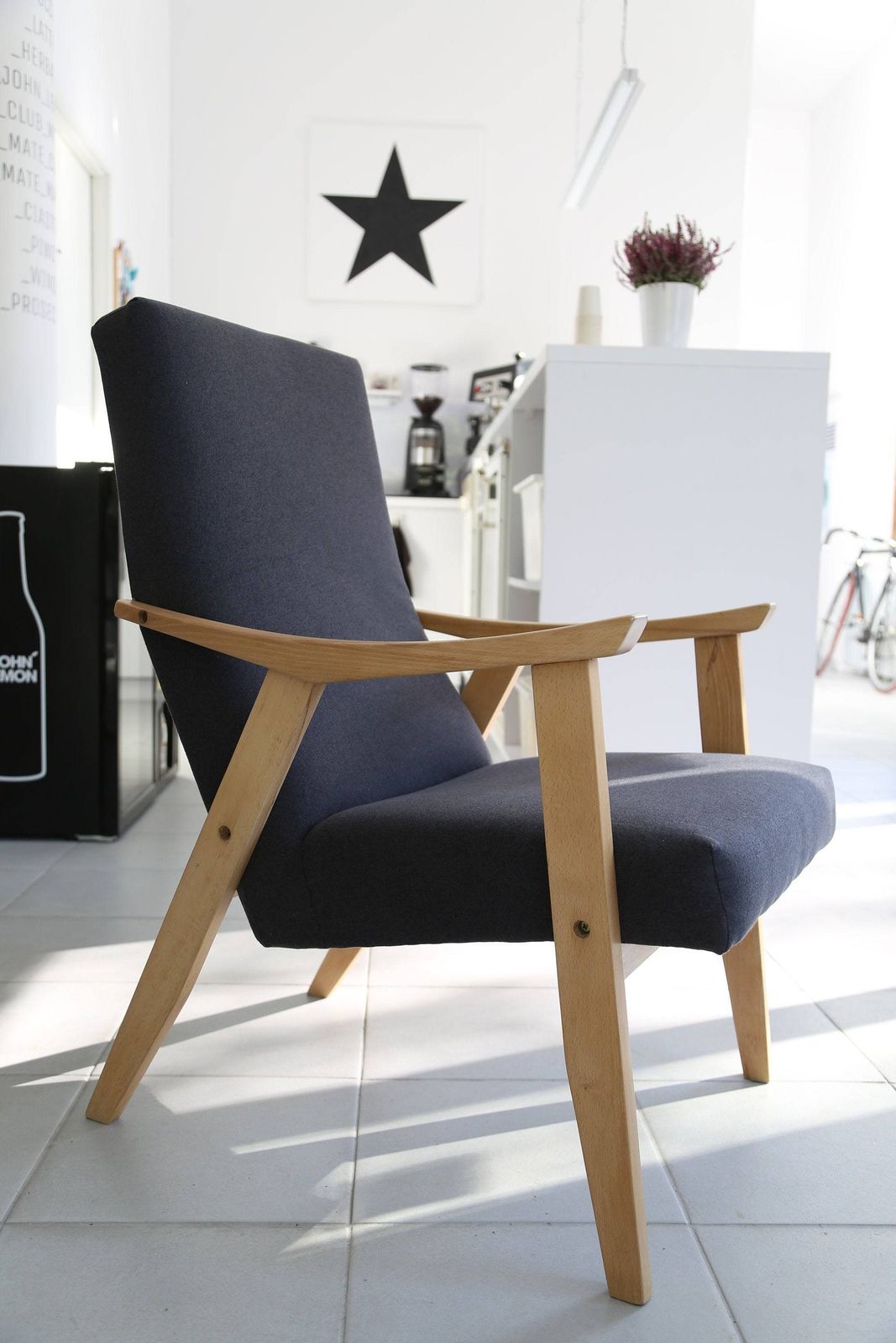Original Vintage Chair Gfm 18 Designed In 1960s By Edmund Homa. Real Rarity! Personalization