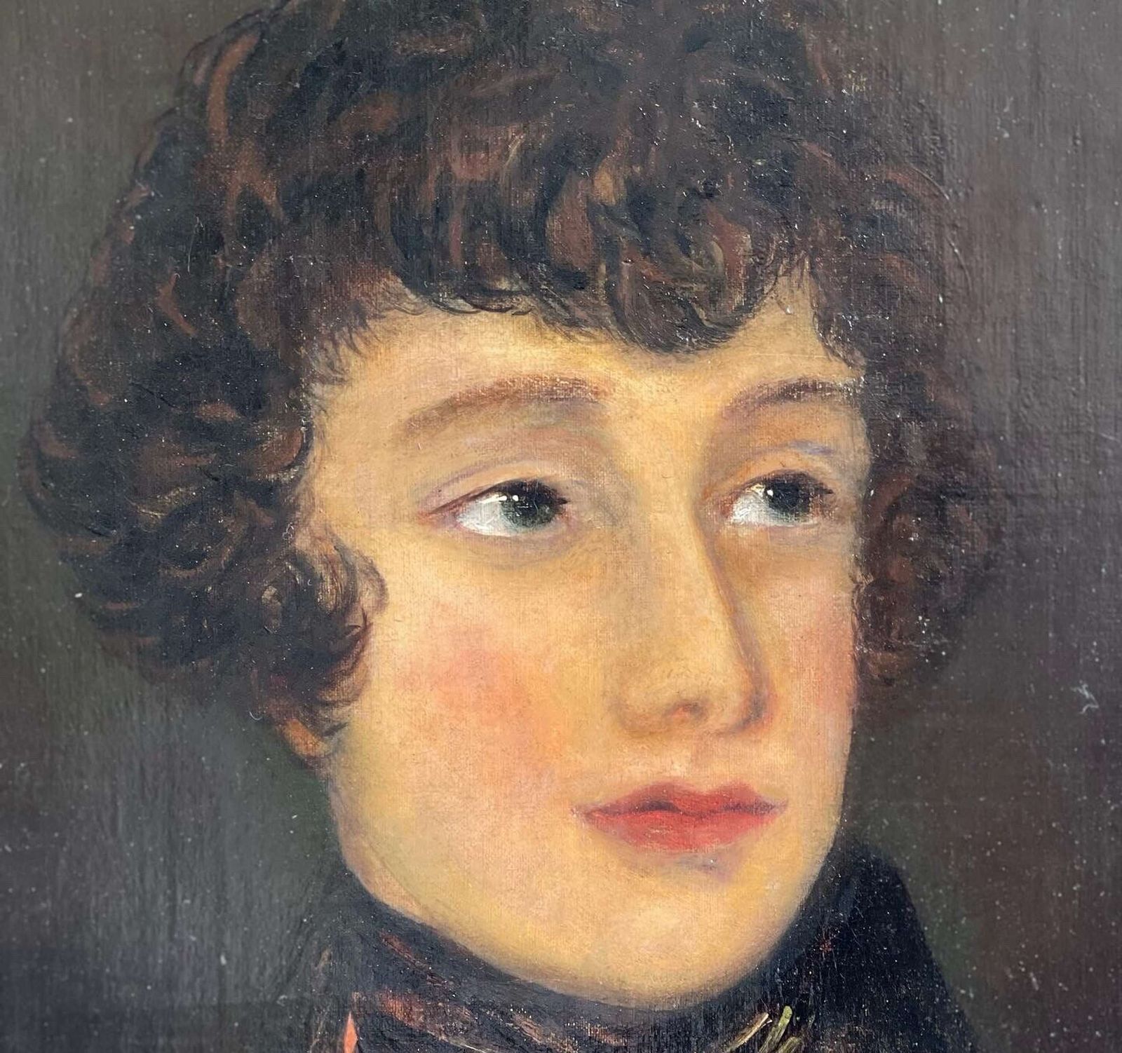 Antique Portrait Painting Of A Gentleman Circa 1840 photo buy