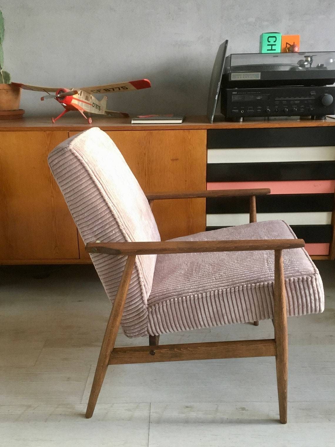 Original Vintage Polish 300 190 Chair From 1960s Designed By H. Lis. Personalization! photo 375.0