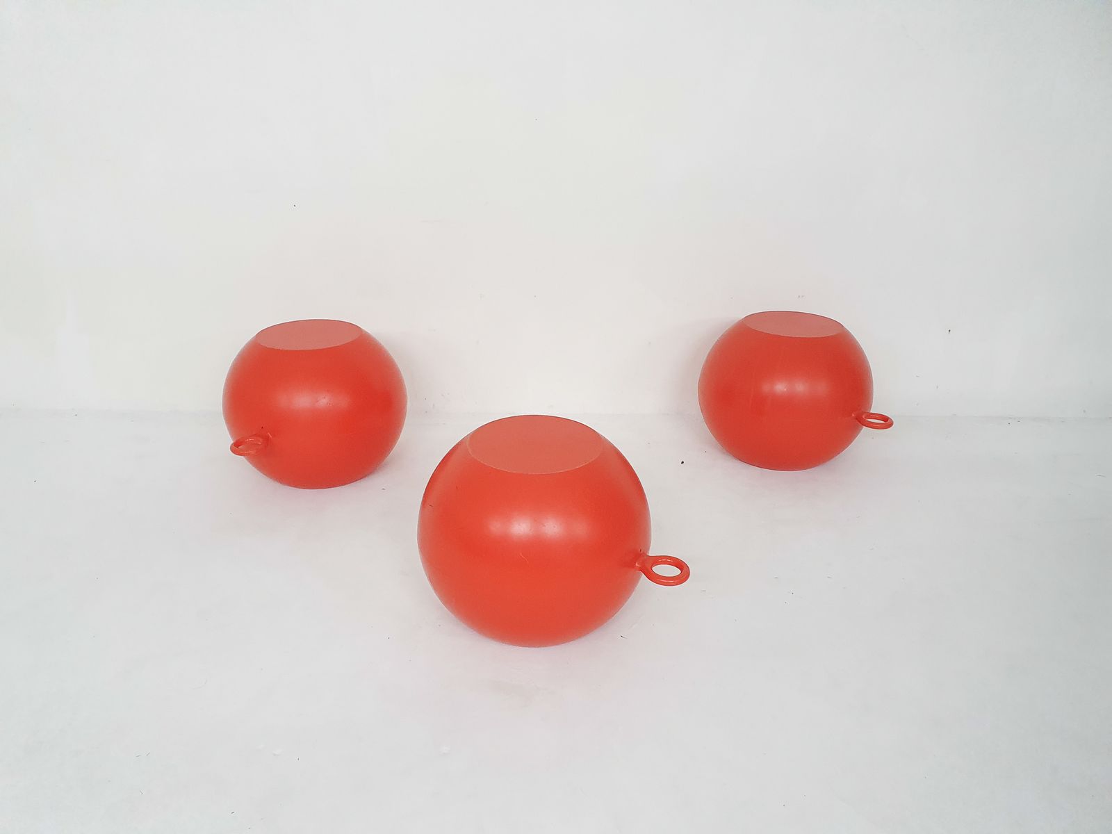 Set Of 3 Richard Hutten For Gispen "Zzzidt" Stools, The Netherlands 2000 photo furniture