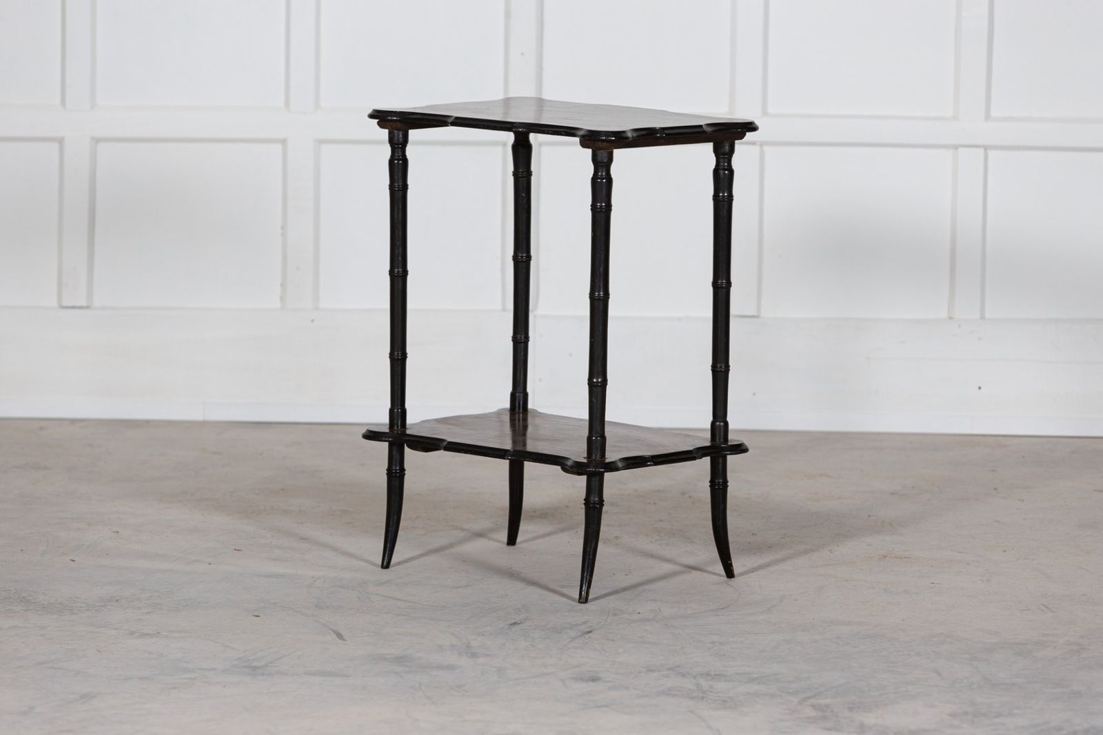 19thc English Rosewood Chinoiserie Two Tier Side Table photo 2013.0