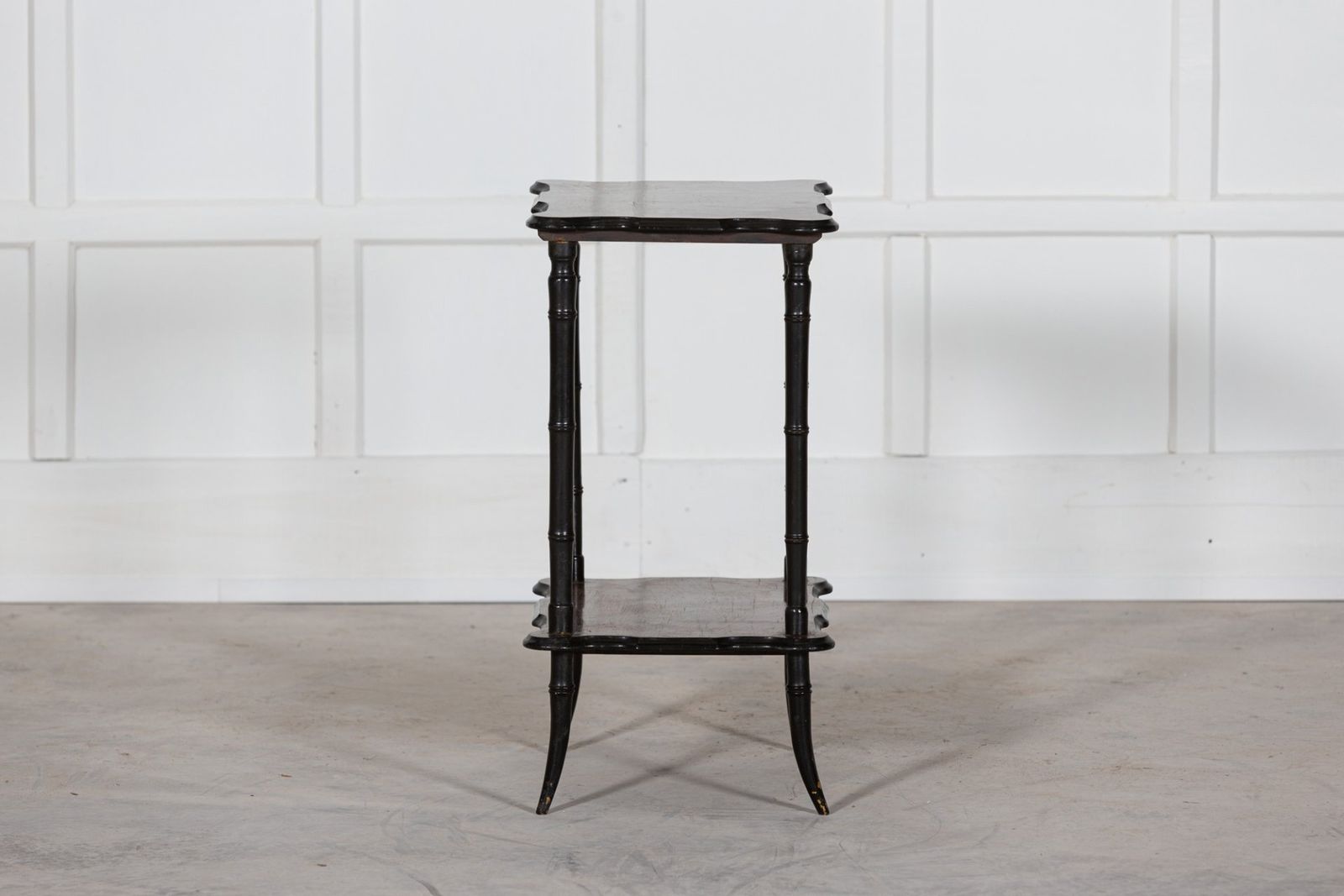 19thc English Rosewood Chinoiserie Two Tier Side Table photo buy