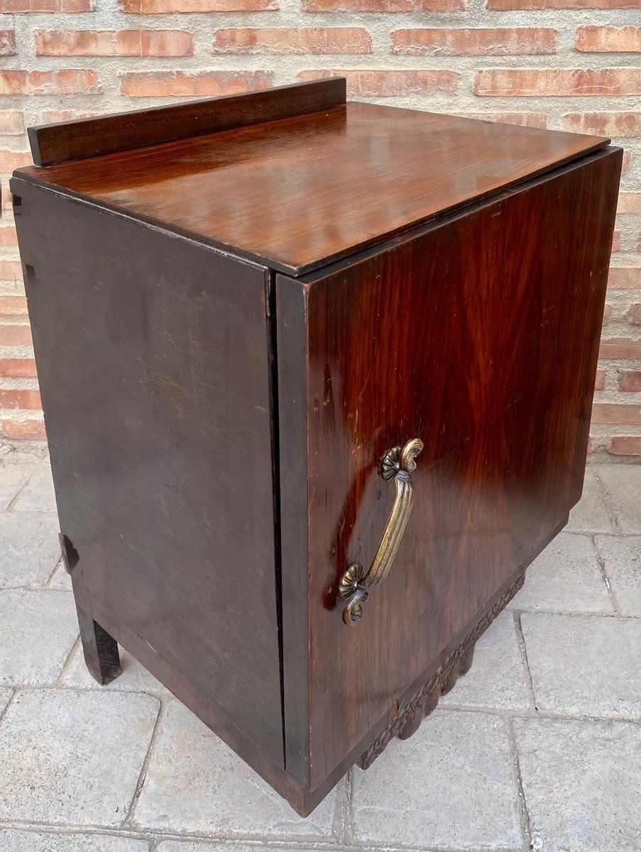 French Art Deco Nightstands, 1930s, Set Of 2 photo 3065.0