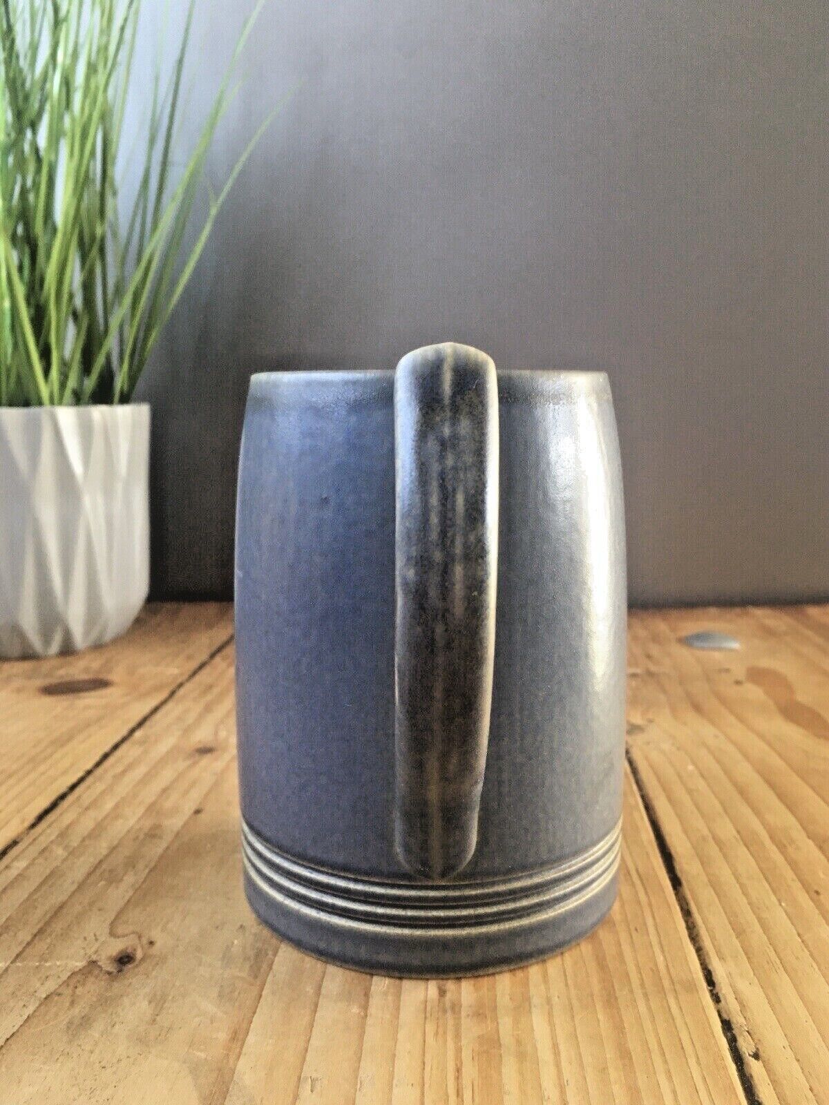Rare Art Deco Wedgwood Keith Murray Grey Colour Trial Test Glaze Tankard Mug Cup photo furniture