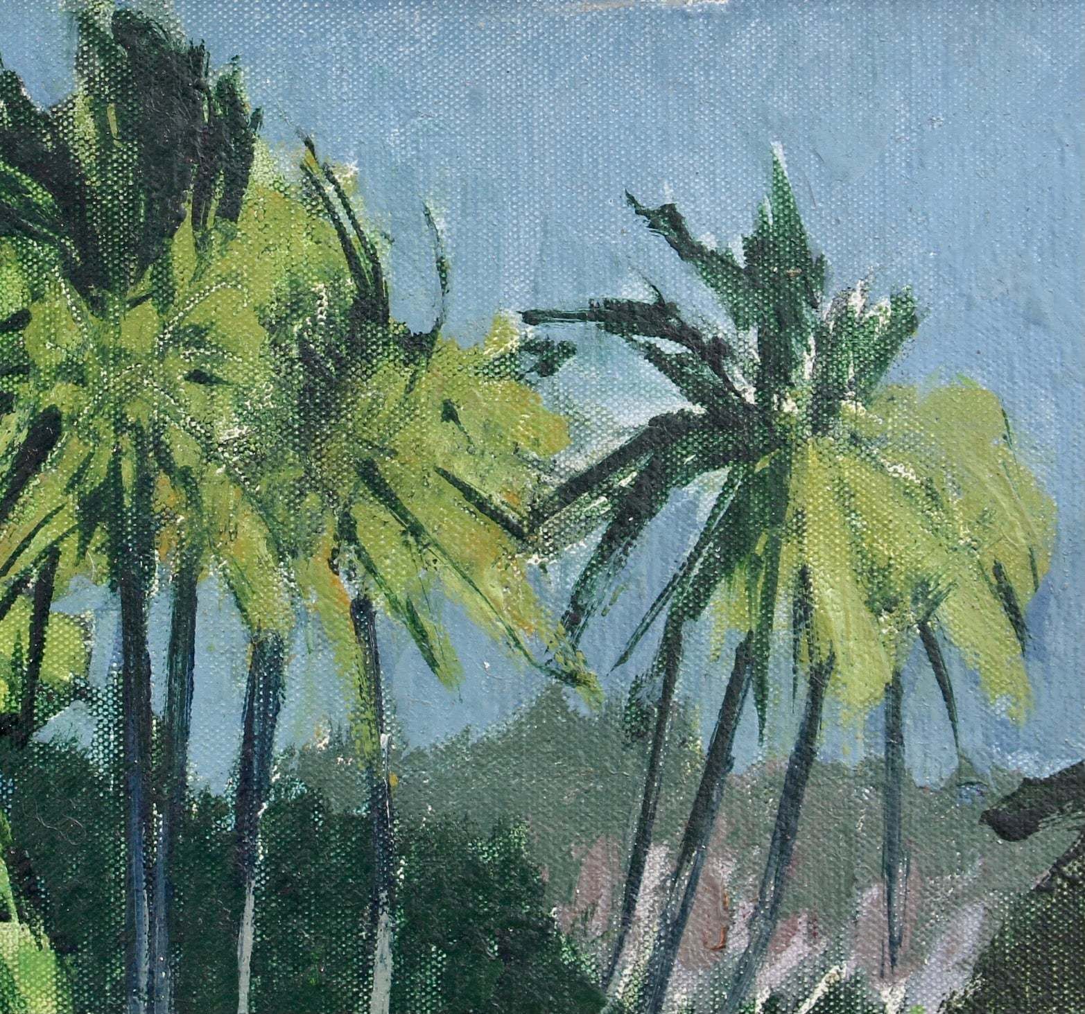 'Dusk On Schoelcher Lagoon Martinique' By Robert Humblot (1959) photo for sale