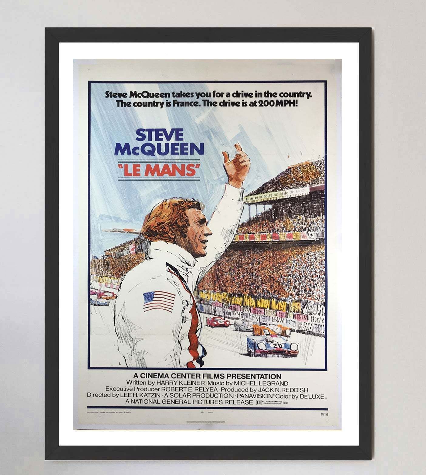Le Mans Original Vintage Poster photo furniture