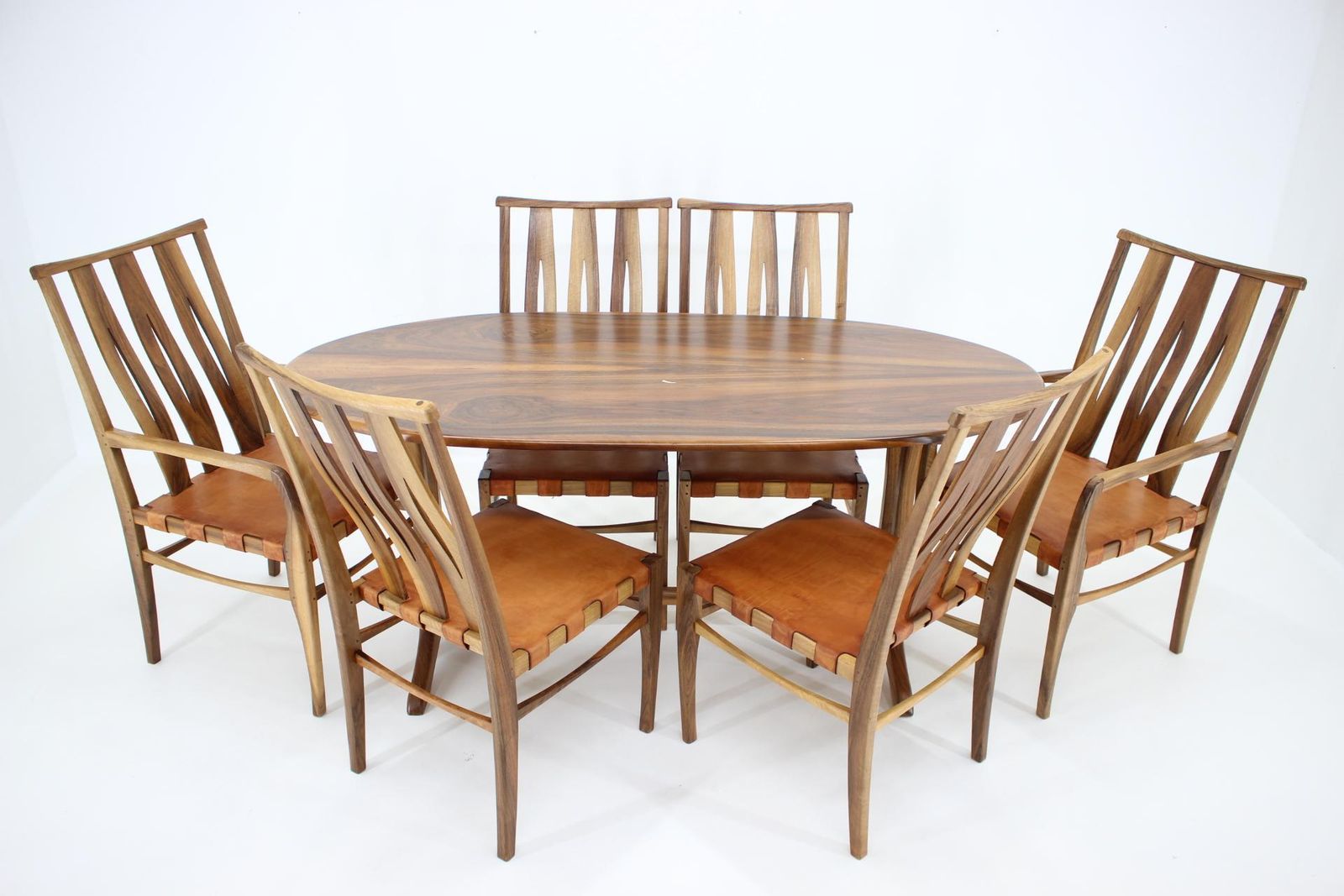 One Of A Kind Custom Made Dining Set, Set Of 7 photo Furniture