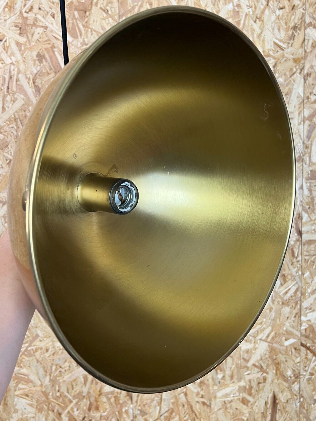 photo for sale 60er 70er Florian Schulz Vintage Double Counterbalance Brass Design Pendant Lamp