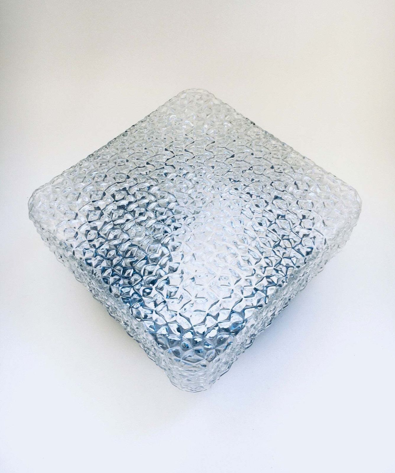 Vierkante Glazen Wandlamp Uit De Jaren 1960 Van Rzb Leuchten photo furniture