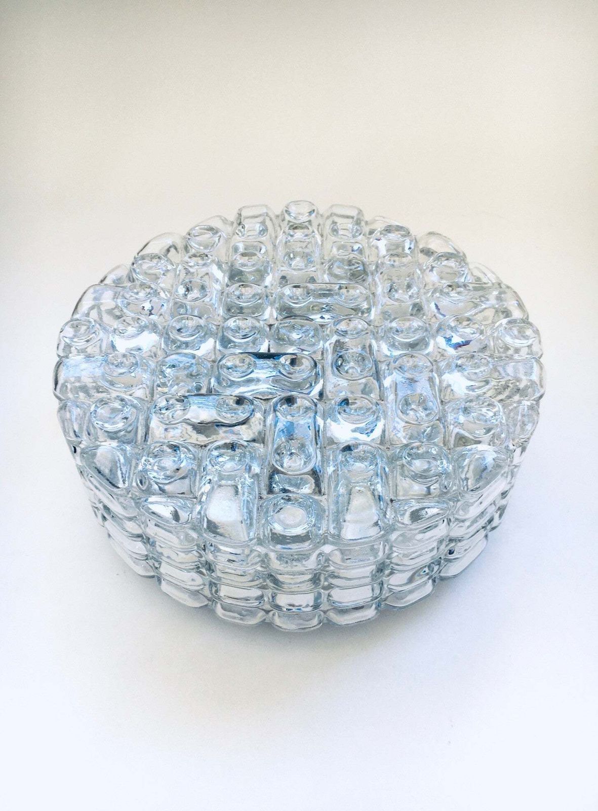 Glazen Wandlamp Van Erco Leuchten, Jaren 1960 photo for sale