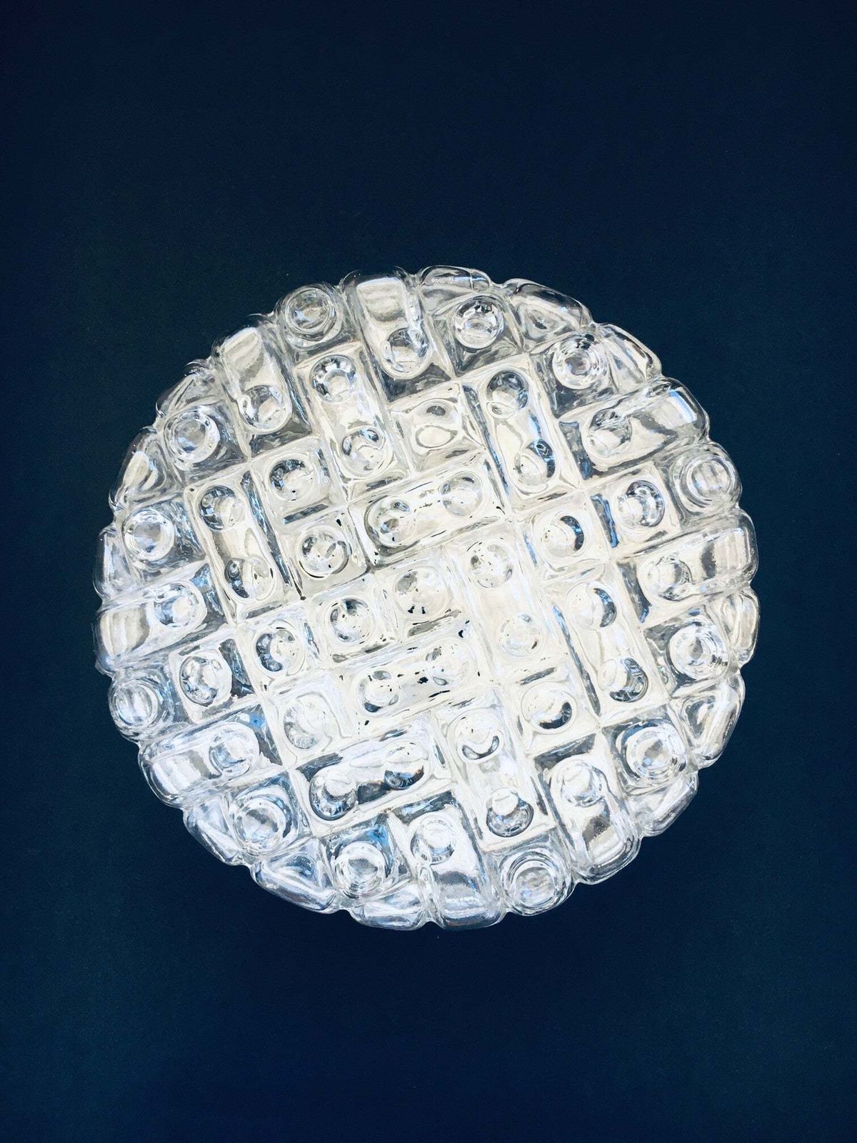 Glazen Wandlamp Van Erco Leuchten, Jaren 1960 photo Verlichting