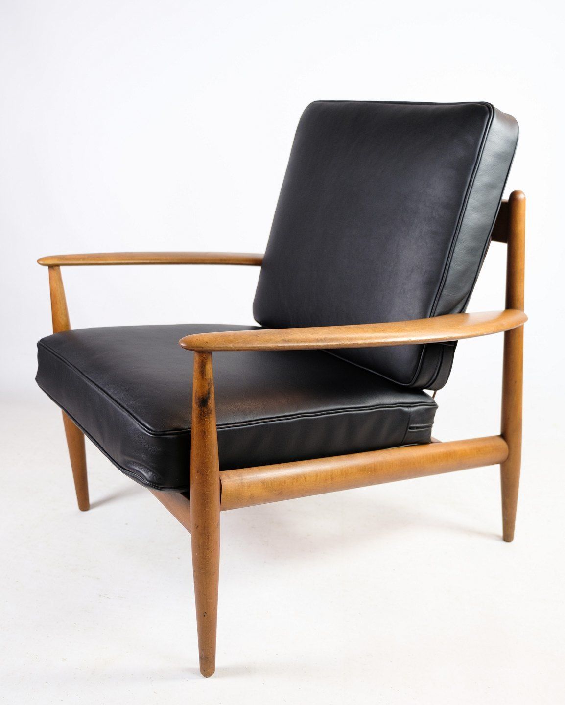 Grete Jalk Teak Lounge Armchair By France And Søn, 1960s photo Furniture