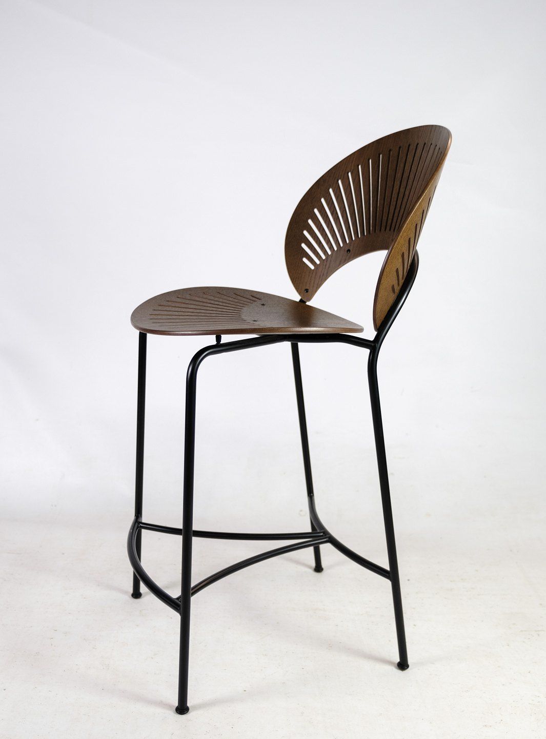Trinidad Bar Stool, Stained Oak, Nanna Ditzel, 1998 photo 575.0