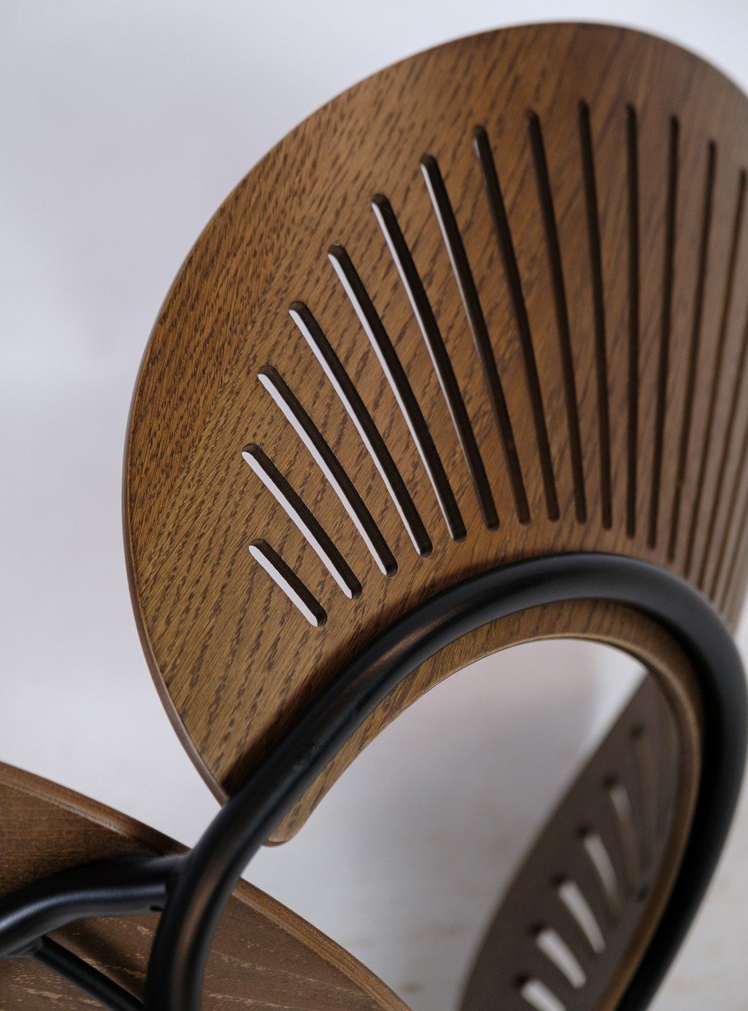 photo furniture Trinidad Bar Stool, Stained Oak, Nanna Ditzel, 1998
