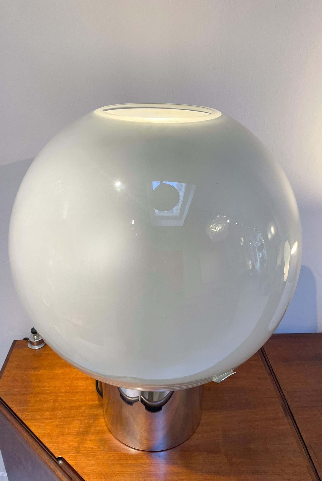 Mid Century Modern Porcini Table Lamp By Luigi Caccia Dominioni, Italy, 1960s photo furniture