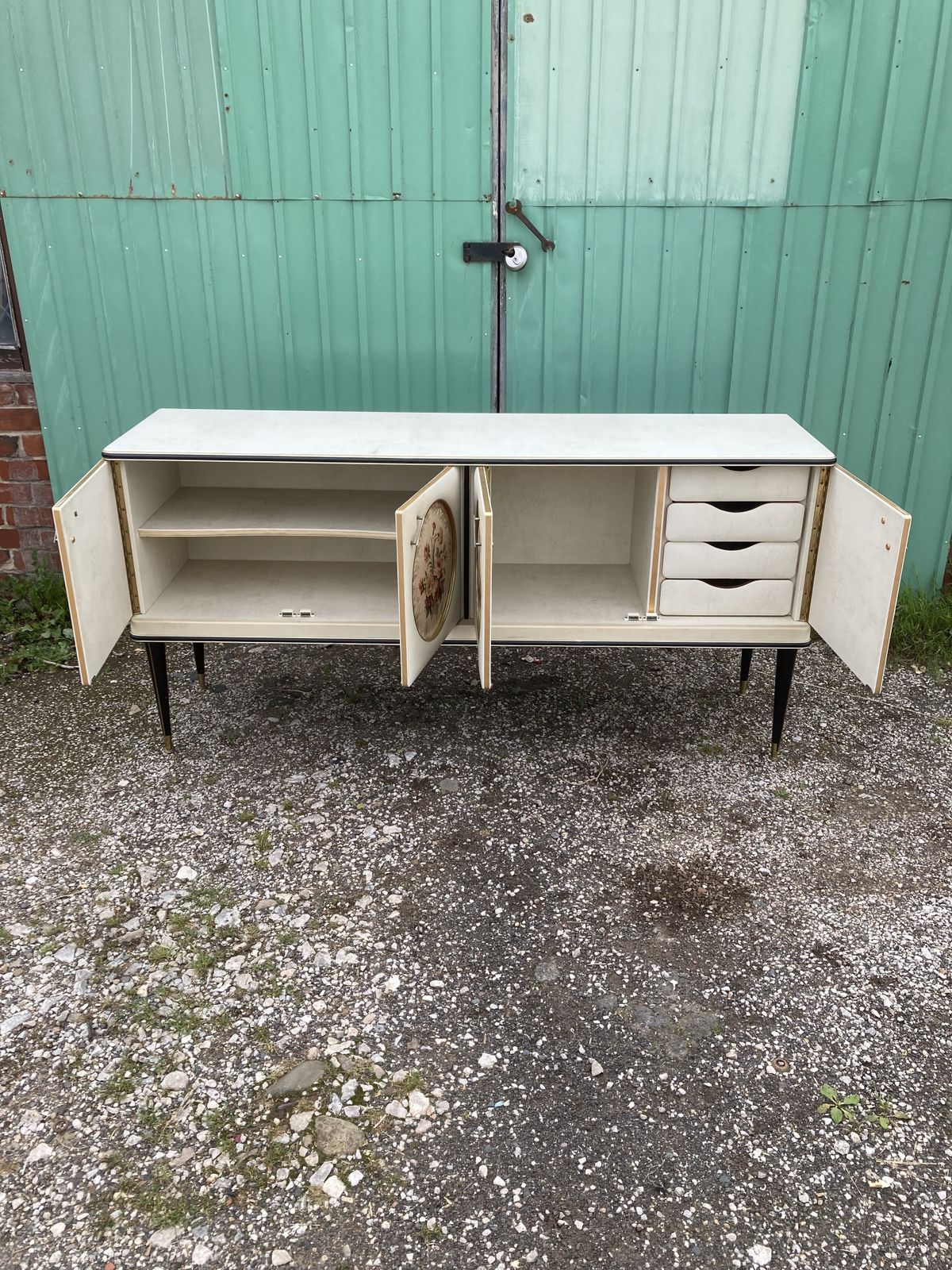 Italian 1950s Sideboard By Umberto Mascagni Of Bologna photo vintage