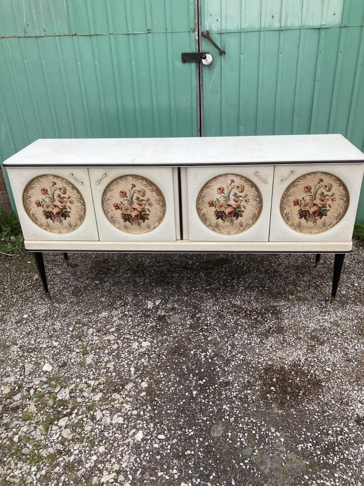photo vintage Italian 1950s Sideboard By Umberto Mascagni Of Bologna