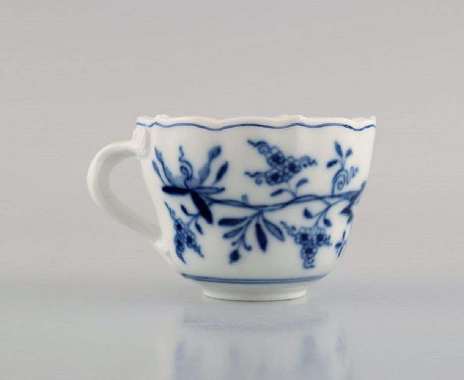 Meissen Blue Onion Egoist Coffee Service In Hand Painted Porcelain, Approx. 1900 photo Home Decor