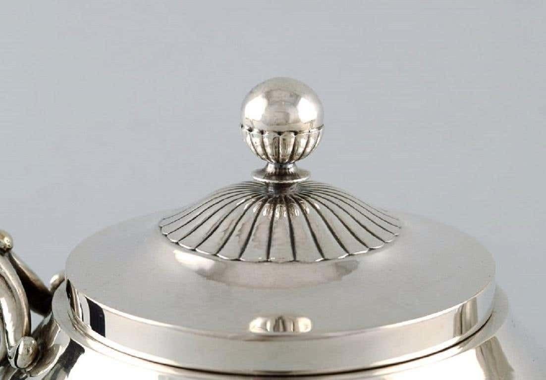 Johan Rohde For Georg Jensen, "Kosmos" Teapot In Sterling Silver photo furniture