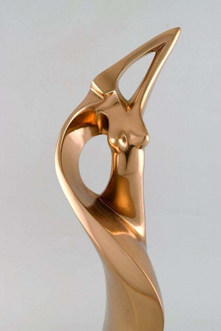 Tony Morey For Italica, Spain. Large Modernist Female Sculpture In Bronze photo 1094.0