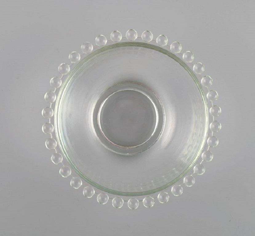 Six Finger Bowls In Clear Art Glass France Mid 20th Century photo 421.0