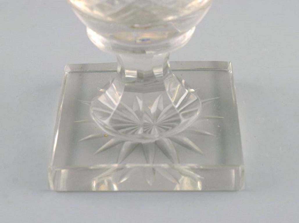 Baccarat, France, Art Deco Vase In Clear Crystal Glass, 1930s photo 673.0