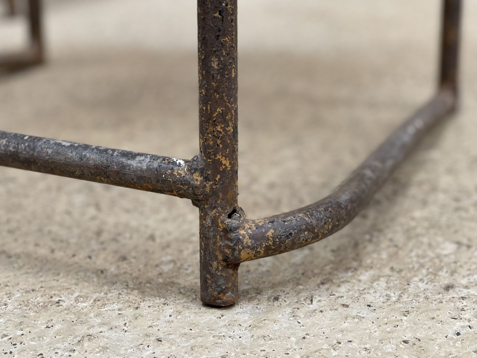 Metal Occasional Statement Lounge Or Hall Chairs. The Beauty In Decay. photo vinterior
