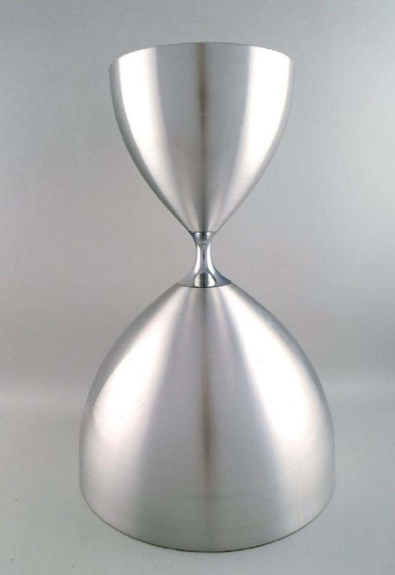 Jo Hammerborg 1920 1982 For Fog And Mørup Large Vega Pendant In Matt Aluminum photo 1010.0