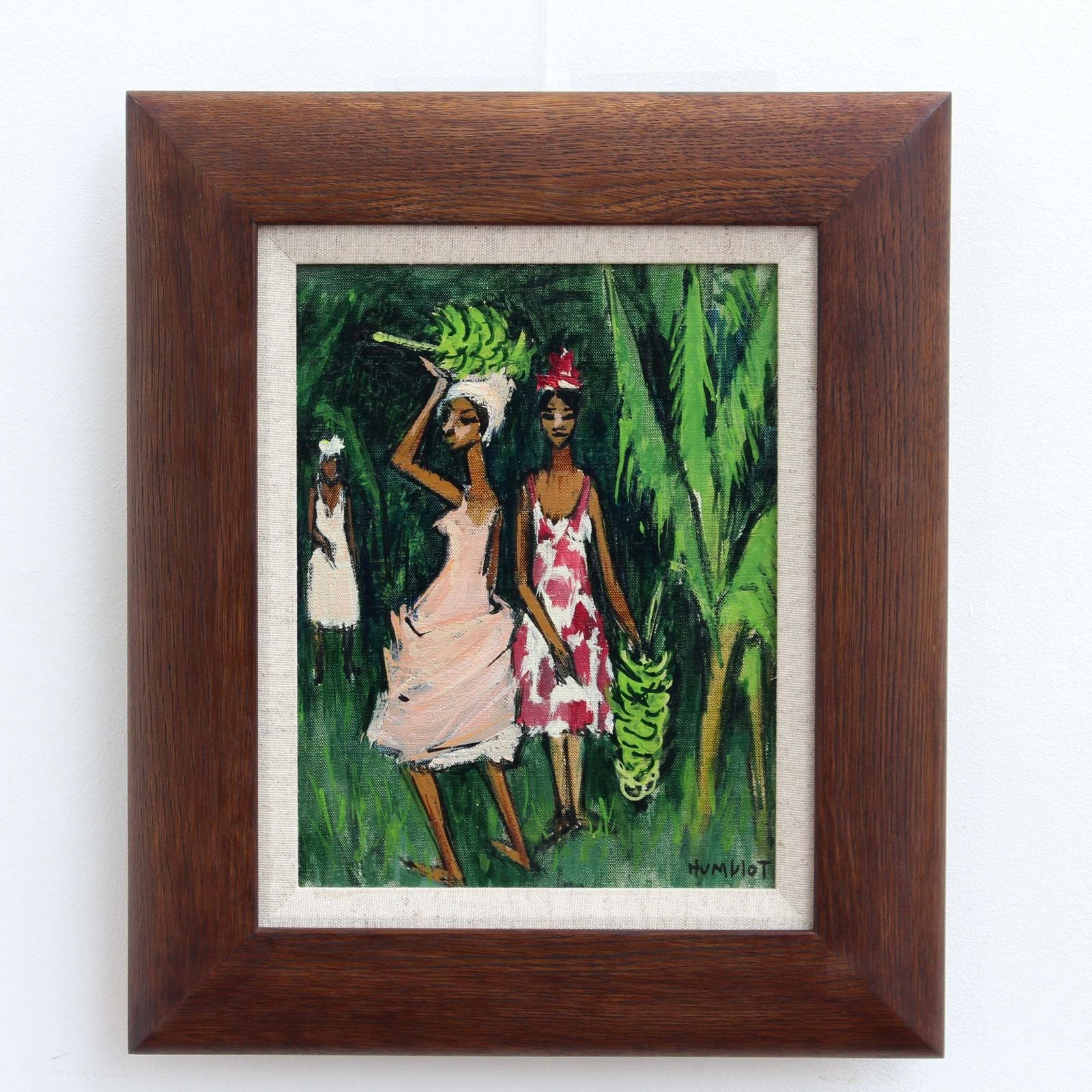 'The Banana Plantation Guadeloupe II' By Robert Humblot (1959)