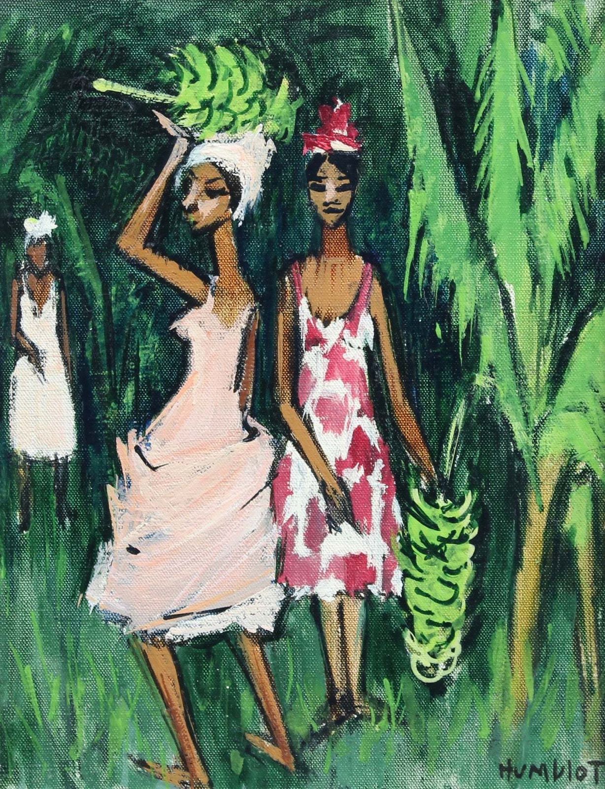 'The Banana Plantation Guadeloupe II' By Robert Humblot (1959) photo furniture