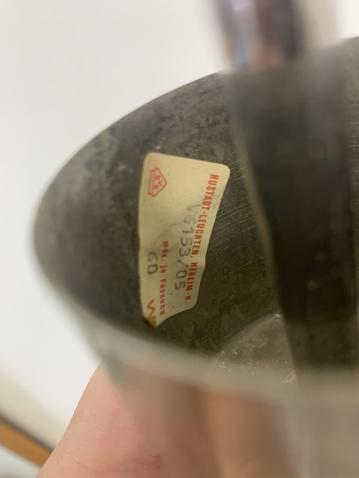 Hustadt Leuchten Hanglamp, Jaren 1970 photo Verlichting