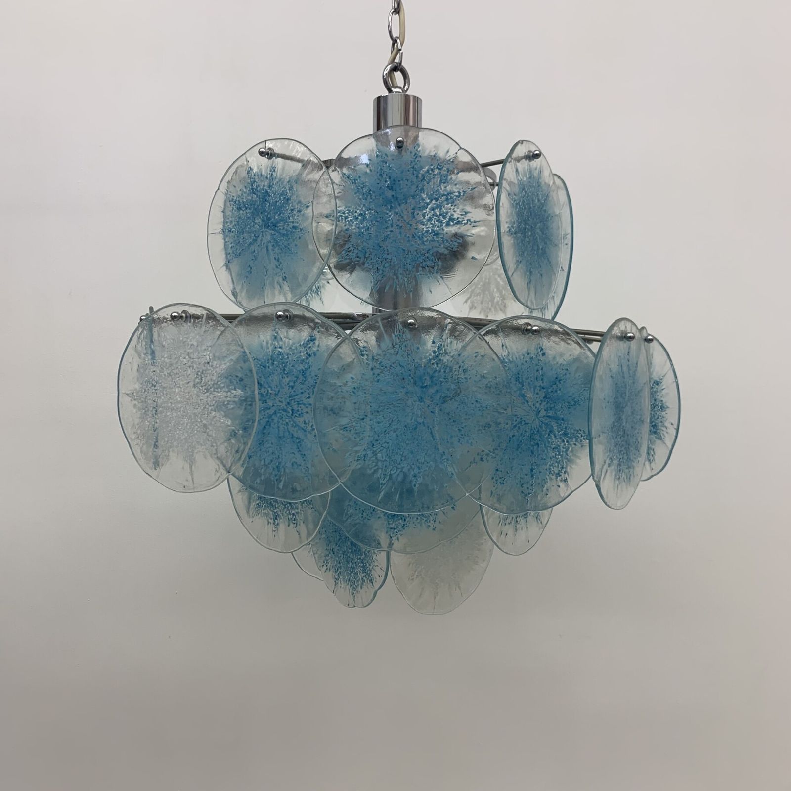photo for sale Disc Chandelier Van Vistosi, Jaren 1970