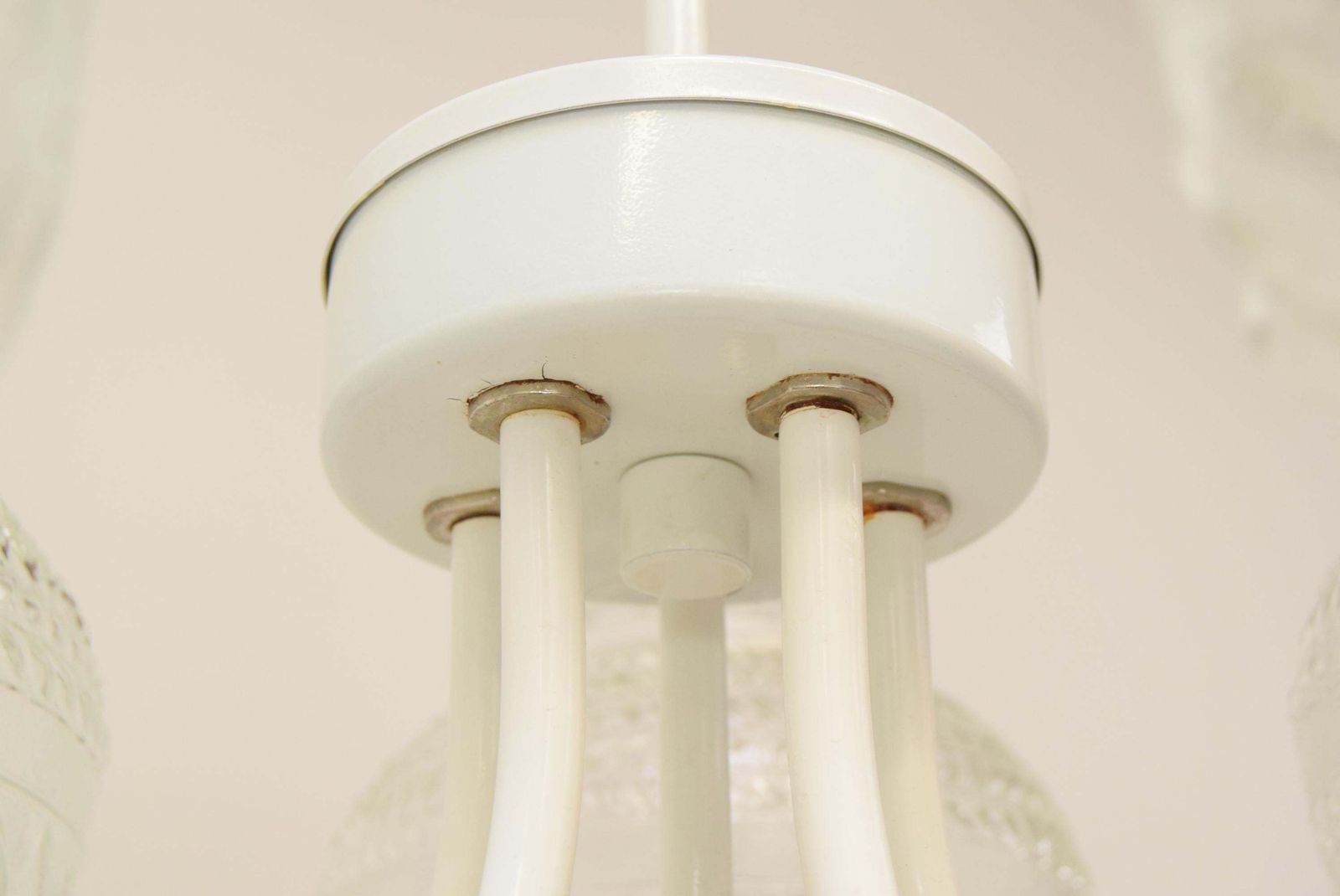 475.0 Mid Century Chandelier By Instala Jilove U Decina,1970's. photo