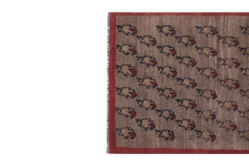 photo furniture Vintage Organic Wool Turkish Tulu Rug 3'7'' X 6'11''