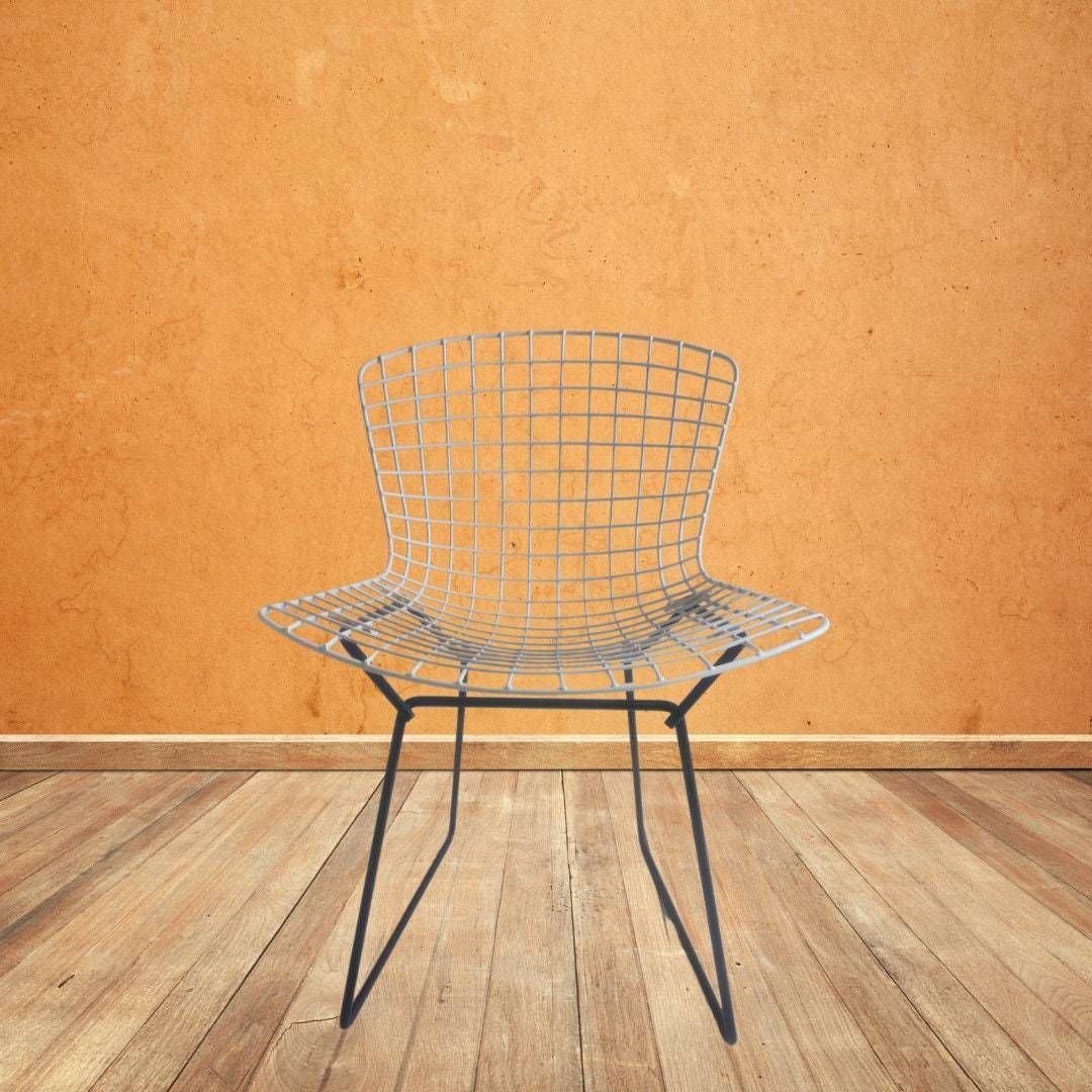 Iconic Original 1950s Bertoia Chair By Harry Bertoia For Knoll International photo furniture