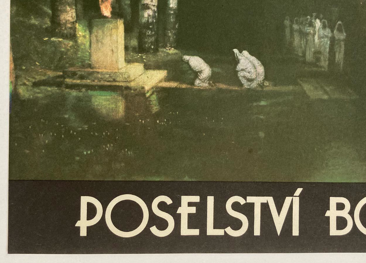 Movie Poster, Mysteries Of The Gods, Josef Vyleťal, 1976 photo furniture