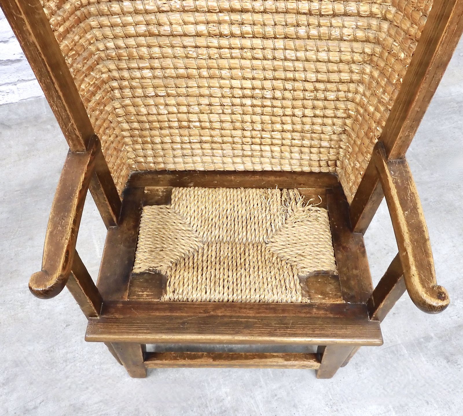 photo for sale Child's Orkney Chair, 1890s, Pine