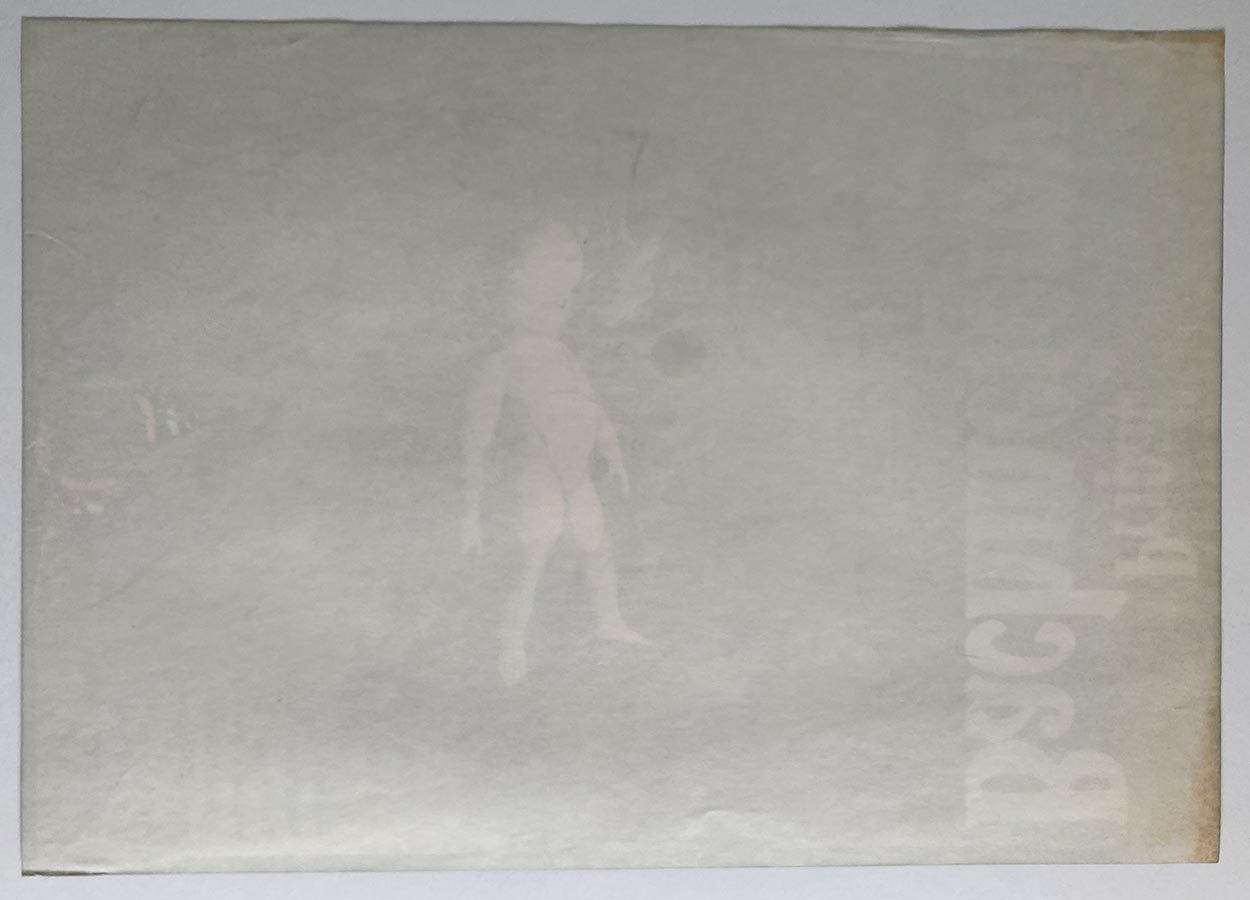 Original Film Poster, The Bachmeier Case, Zdeněk Vlach, 1985, Genuine Czech Vintage Print photo vinterior