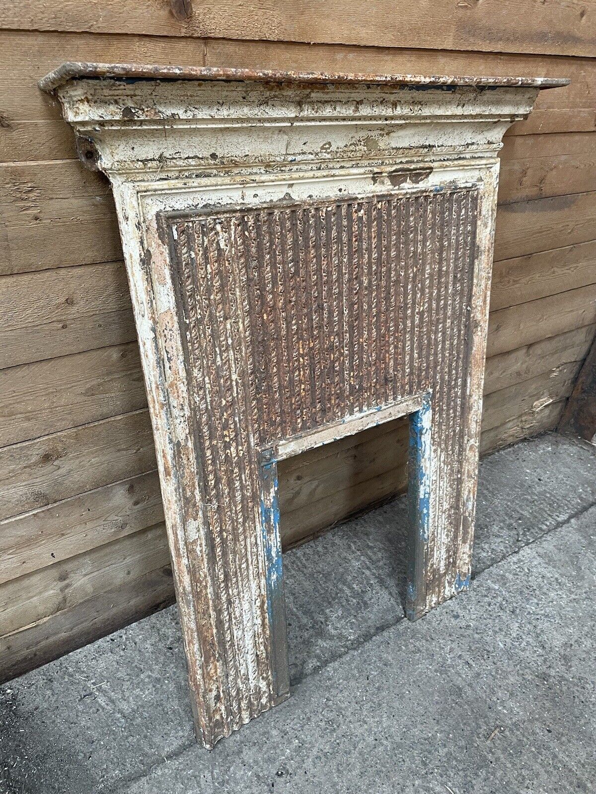 Antique Cast Iron Fireplace Surround photo furniture