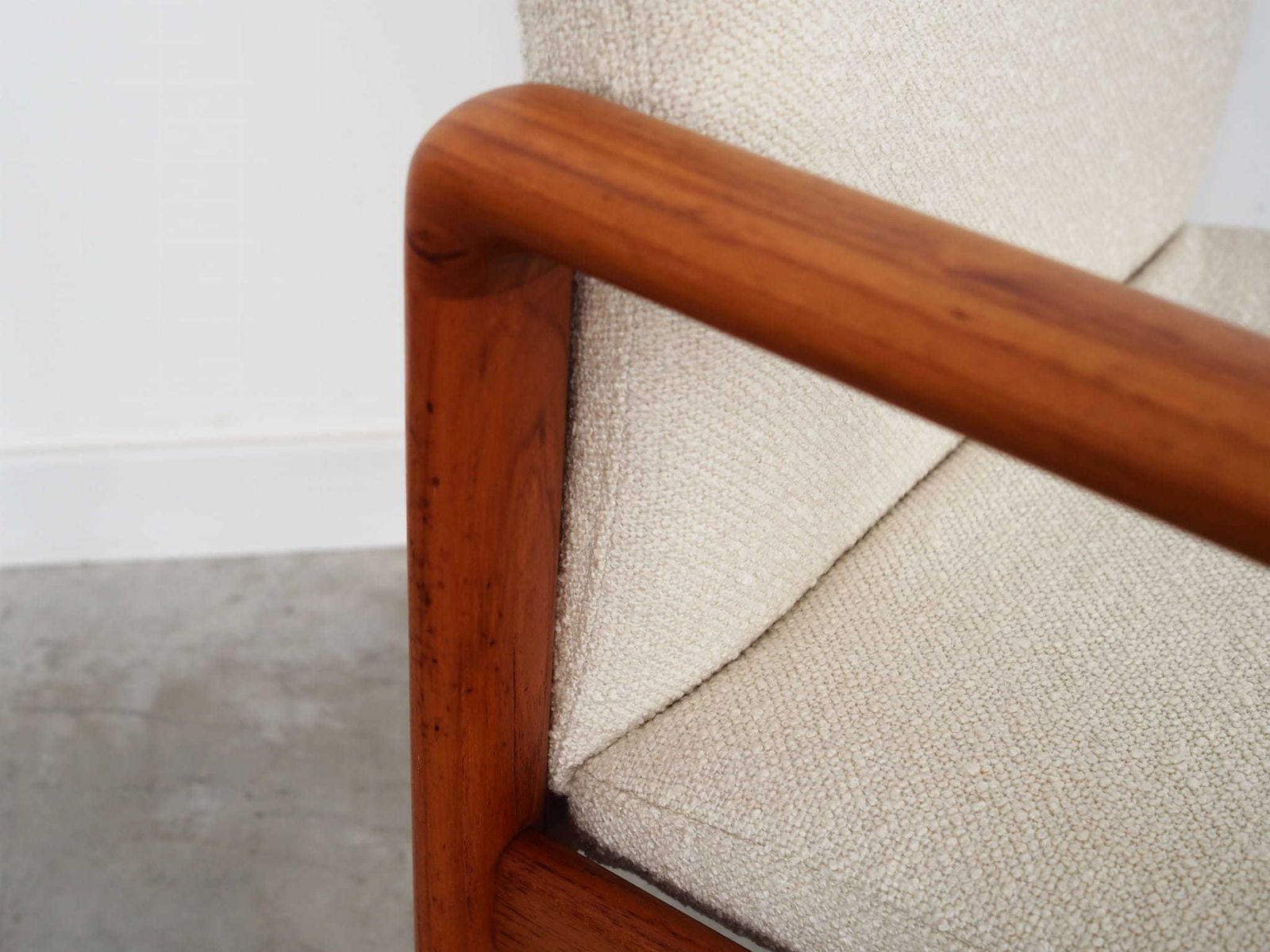 Furniture Teak Armchair, Danish Design, 1970s, Production: Denmark photo