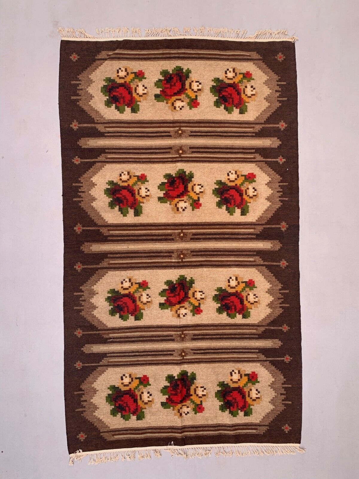 Vintage Moldovan Kilim 270x156 Cm Kelim Wool Rug Large