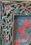 Islamic Calligraphy Carved Wooden Plaque In The Form Of A Falcon photo 4500.0