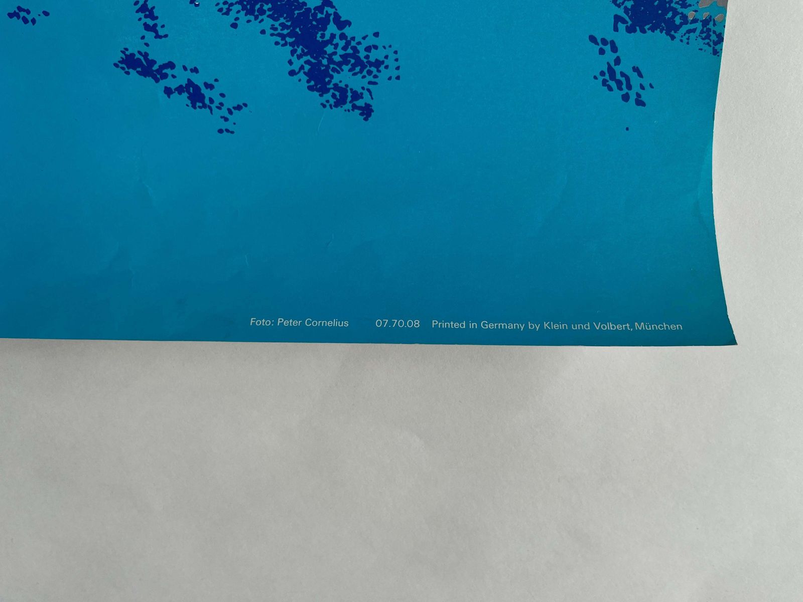 Otl Aicher Olympic Games Munich 1972, Sailing Yachting, Original Poster photo Art