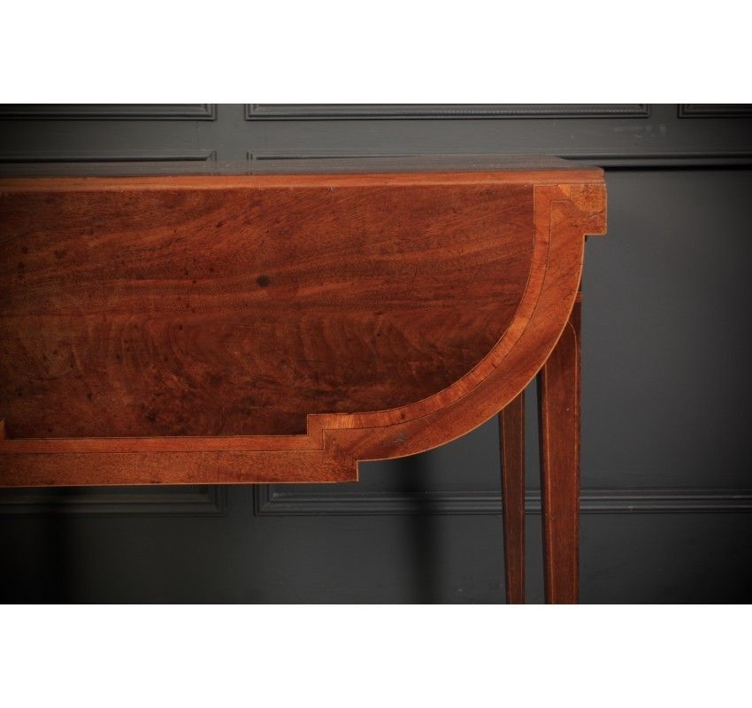 photo buy Georgian Mahogany Inlaid Pembroke Table