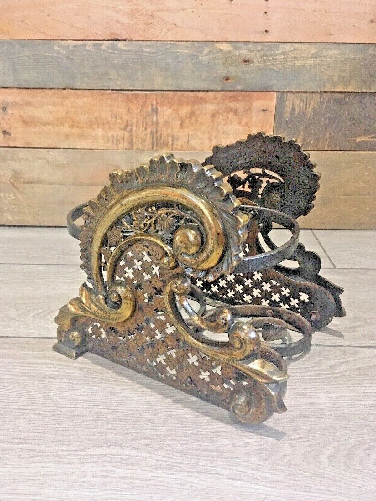 Exceptional Antique French Rococo Ormolu Fireside Trivet Kettle Teapot Stand photo Home Fixtures
