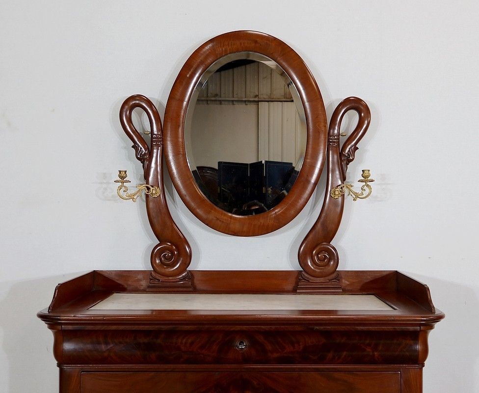 Small Psyche Commode, Restoration Period, Early 19th Century photo 4717.4