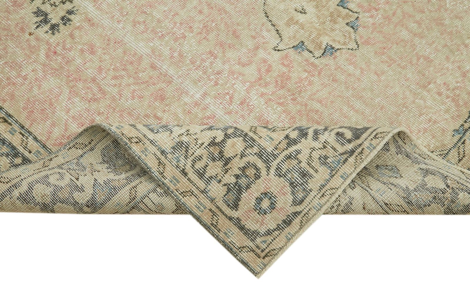 Beige Turkish Vintage Area Rug 192 Cm X 316 Cm photo vinterior