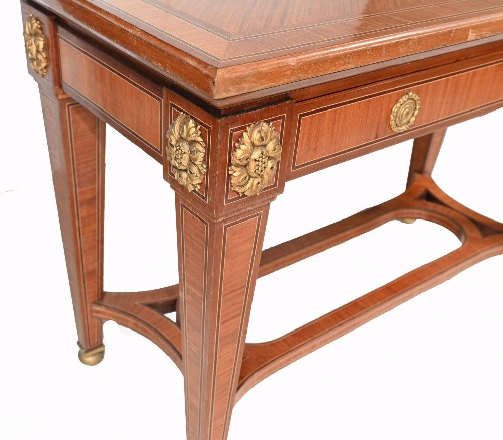 photo for sale Pair French Console Tables Empire Circa 1890