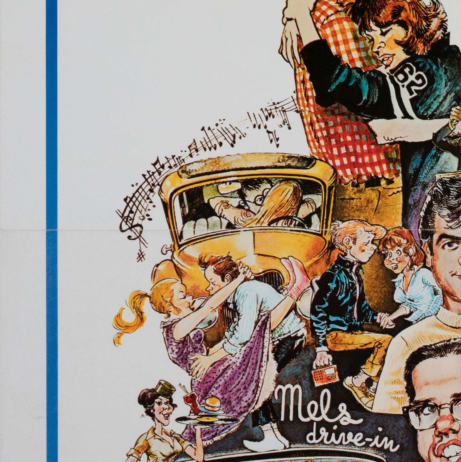 American Graffiti 1973 Us 1 Sheet Film Poster, Drucker photo 715.0