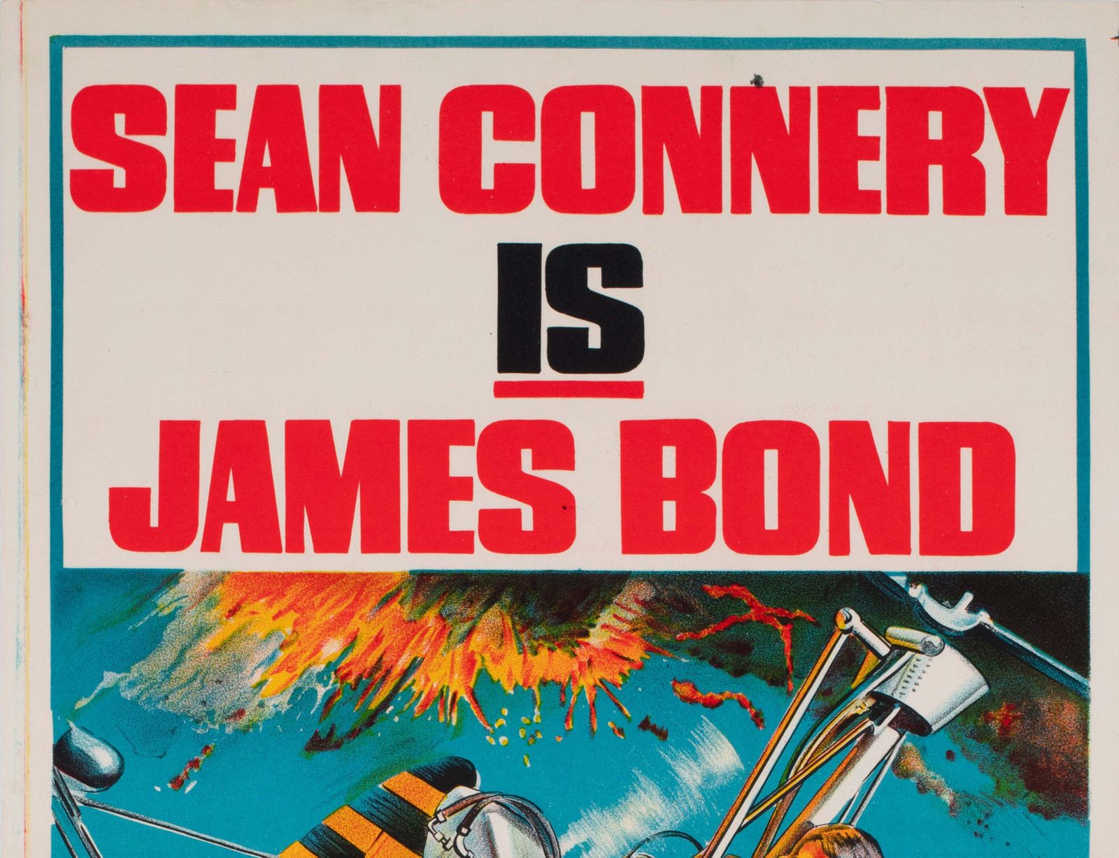 You Only Live Twice 1967 Australian Daybill Film Poster, James Bond photo for sale